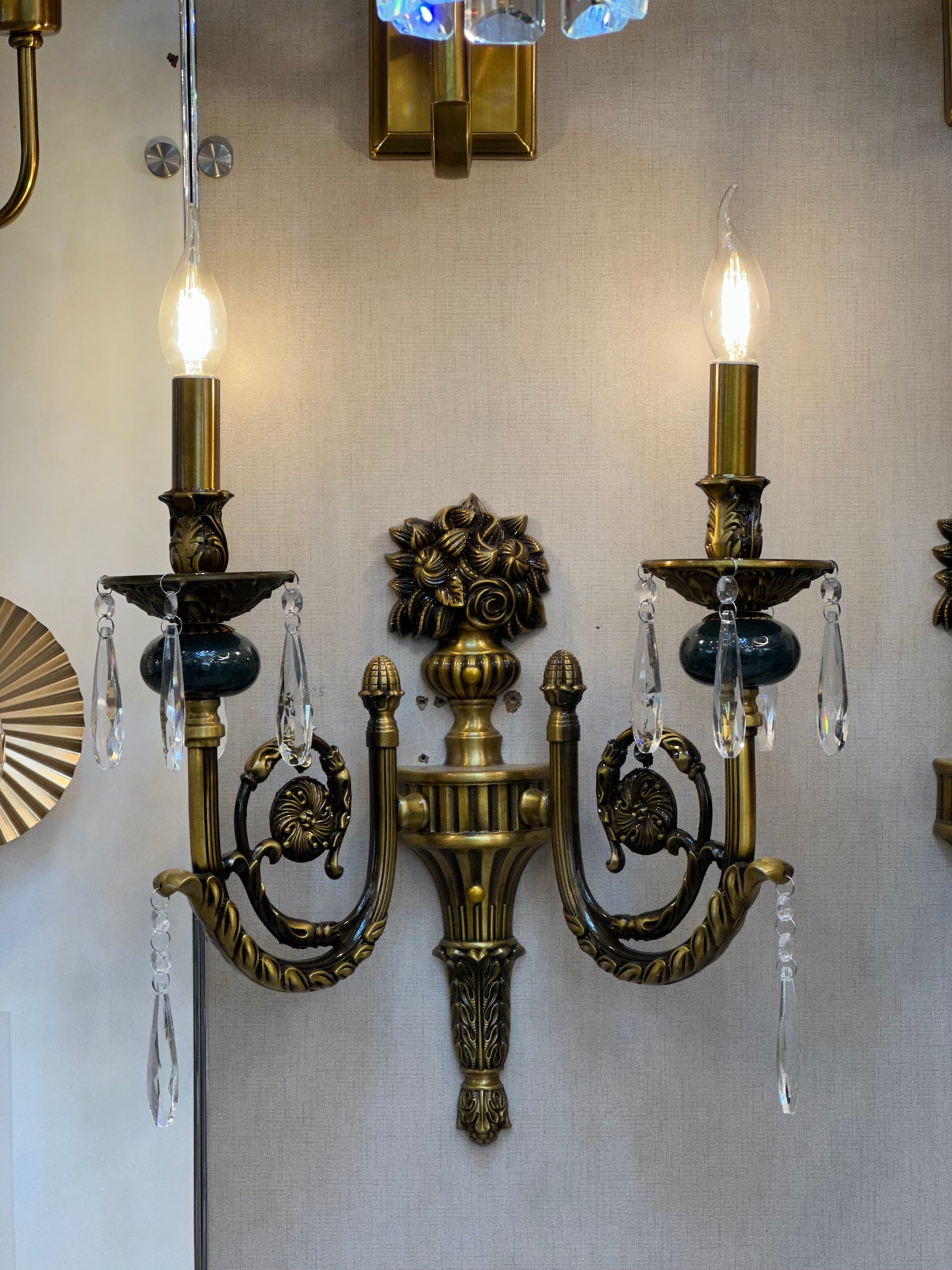 Antique Candle Wall Lights