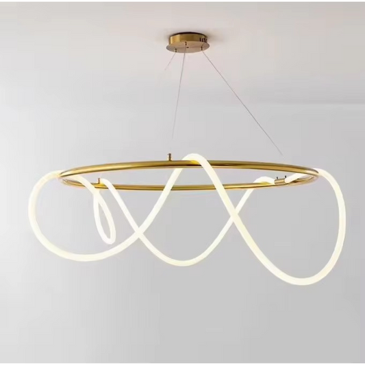 Nordic Line Note Round Chandelier