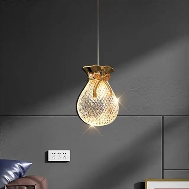 Lucky bag LED Pendants Nordic Crystal Series Hanging