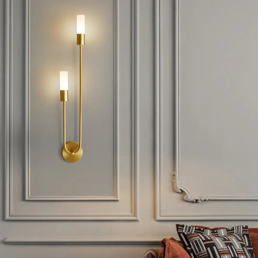 Light luxury wall lamp living room modern minimalist creative corridor aisle bedroom bedside light