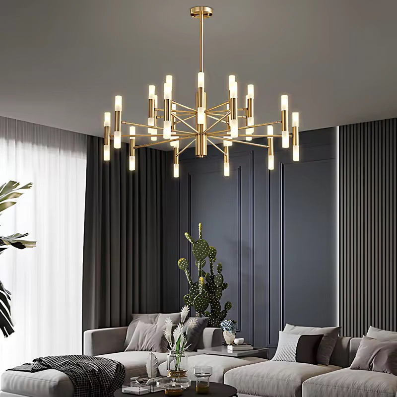 Golden Chandelier European Style