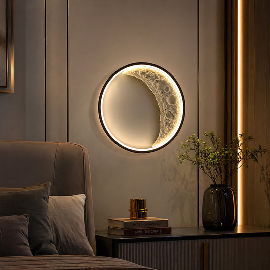 moon wall light