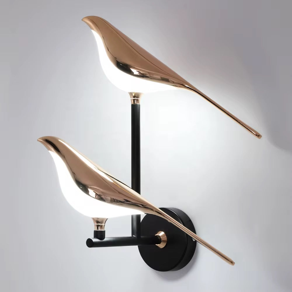 Double sparrow Wall Light