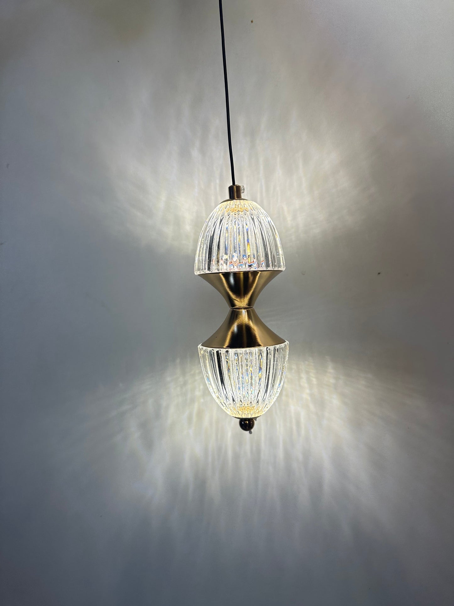 Twin Crystal Pendant