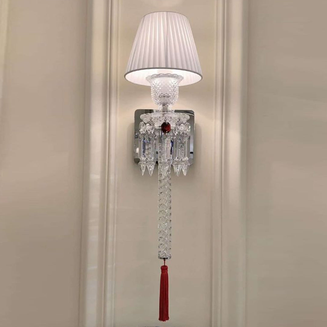 Crystal Tassel Sconce