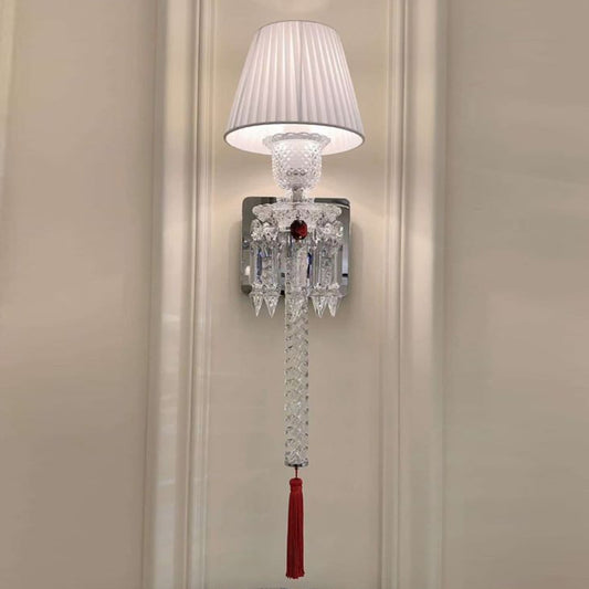 Crystal Tassel Sconce