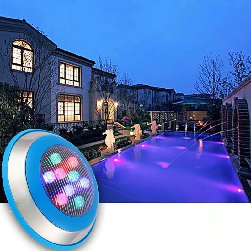 12V Stainless steel wireless control 18w 24w 36w underwater swimming pool light led