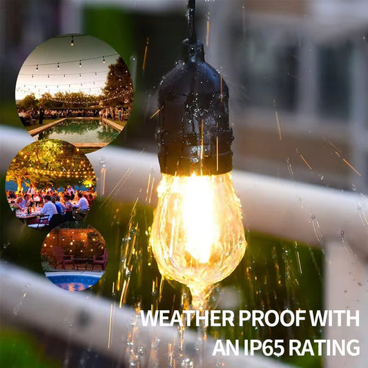 Waterproof LumiGlow Outdoor String Lights